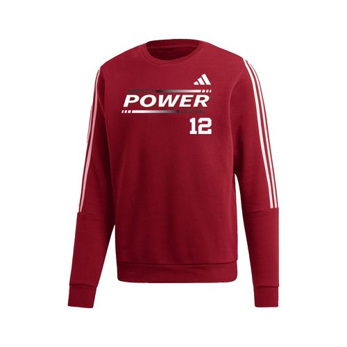 Picture of 3-Stripe Crew - power red