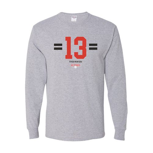Picture of Youth Dri-Power Long Sleeve T-Shirt - Athletic Heather