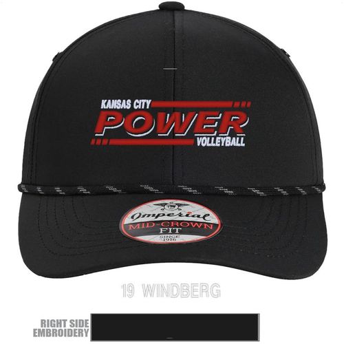 Picture of Imperial -  Habanero Performance Rope Cap - black