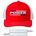 Picture of The Game Everyday Trucker Cap - red/ white