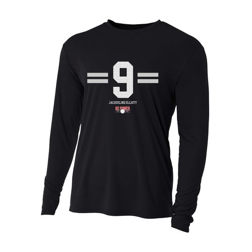 Picture of Youth Long Sleeve Performance Shirt - black