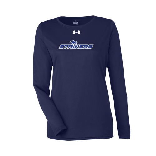 Picture of UA Womens Team Tech Long Sleeve T-Shirt - Midnight Navy
