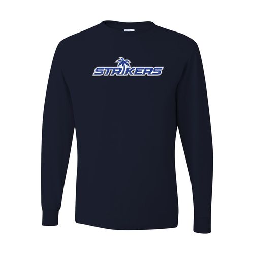 Picture of Dri-Power Long Sleeve T-Shirt - Navy