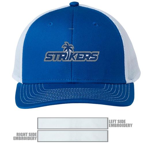 Picture of The Game Everyday Trucker Cap - royal/ white