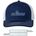 Picture of The Game Everyday Trucker Cap - royal/ white