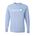 Picture of Dri-Power Long Sleeve T-Shirt - Light Blue - Logo Text Drop