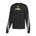 Picture of Women's Cropped 3-Stripe Crew  - black