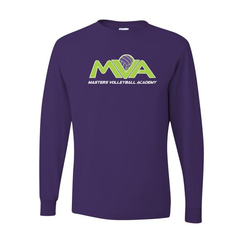 Picture of Dri-Power Long Sleeve T-Shirt - Deep Purple