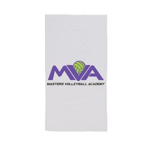 Picture of 30x60 Velour Beach Towel - white