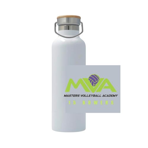 Picture of 25oz Stainless Steel Thermos - white