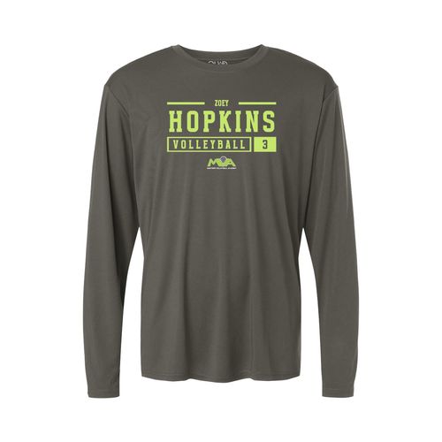 Picture of Performance Long Sleeve T-Shirt - Dark Grey