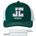 Picture of The Game Everyday Trucker Cap - dark green/ white