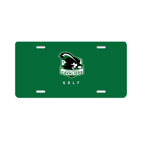Picture of Aluminum License Plate - white