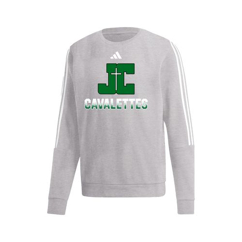 Picture of 3-Stripe Crew - medium grey heather