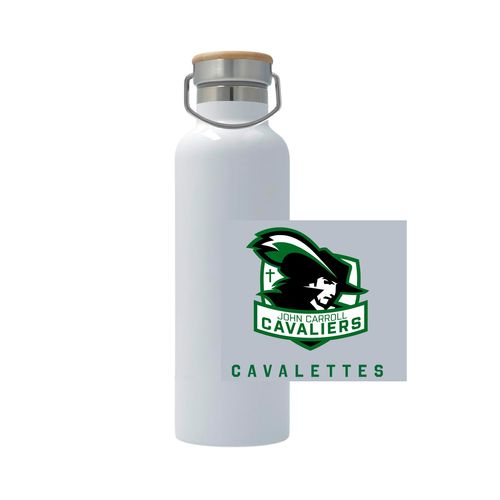 Picture of 25oz Stainless Steel Thermos - white