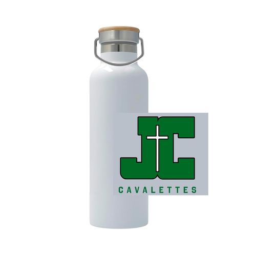 Picture of 25oz Stainless Steel Thermos - white