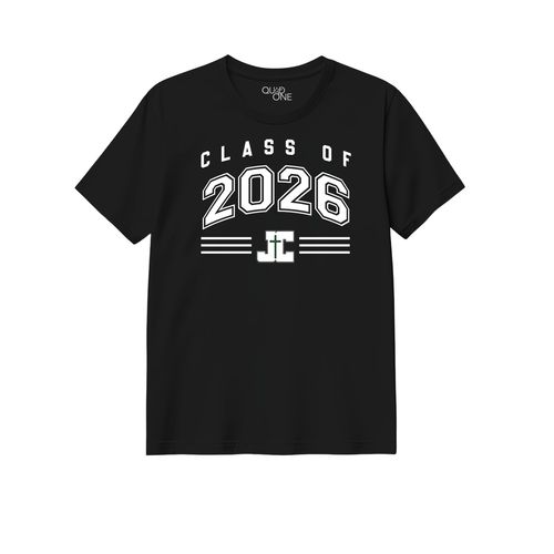 Picture of Class of 2026 - Womens Semi-Fitted Classic Tee - Black