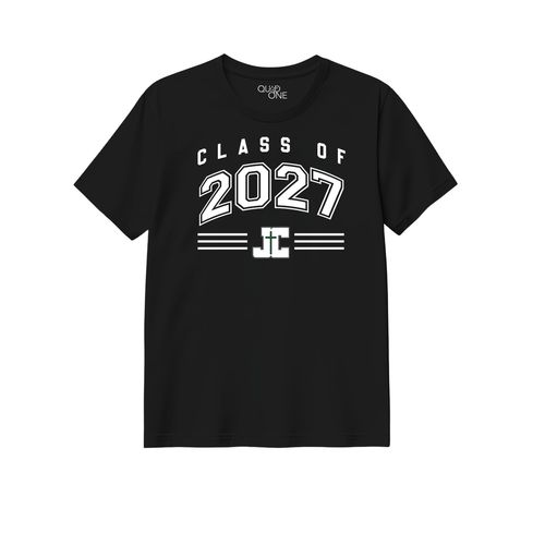 Picture of Class of 2027 - Womens Semi-Fitted Classic Tee - Black
