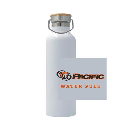 Picture of 25oz Stainless Steel Thermos - white