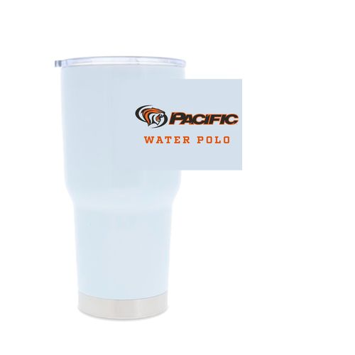 Picture of 30oz Stainless Steel Tumbler - white