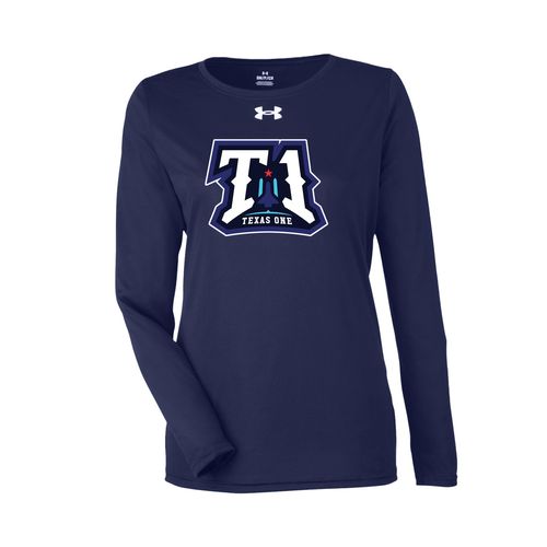 Picture of UA Womens Team Tech Long Sleeve T-Shirt - Midnight Navy