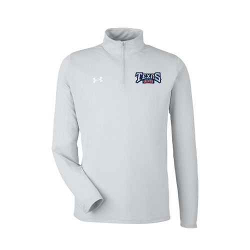 Picture of UA Team Tech Quarter-Zip Pullover - Grey Light Heather