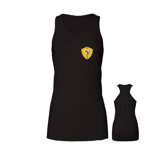 Picture of Women's Flowy Racerback Tank - black