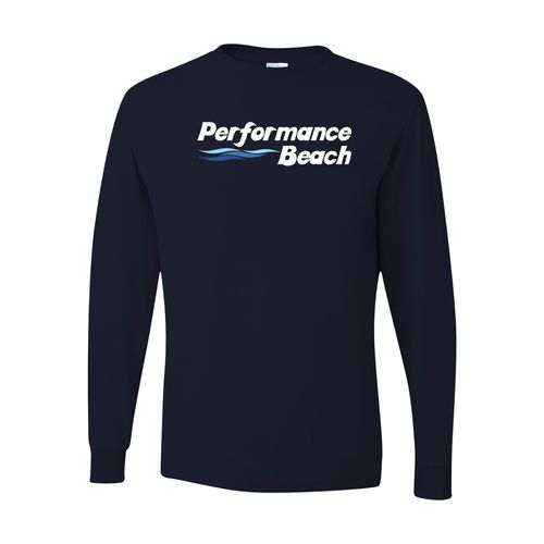 Picture of Dri-Power Long Sleeve T-Shirt - Navy
