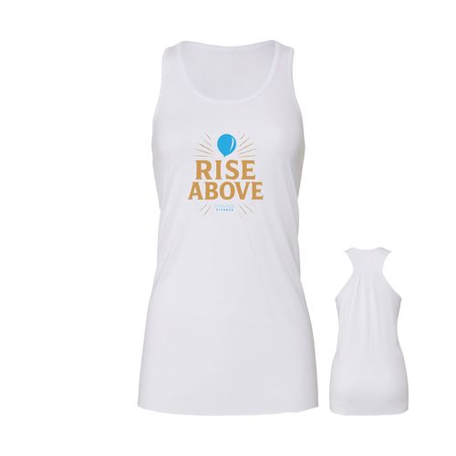 Picture of Women's Flowy Racerback Tank - white