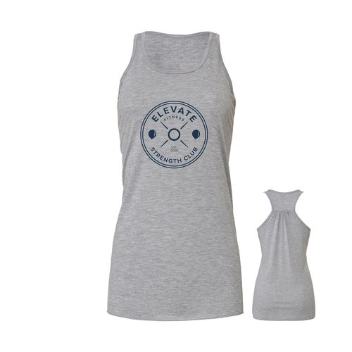 Picture of Women's Flowy Racerback Tank - athletic heather