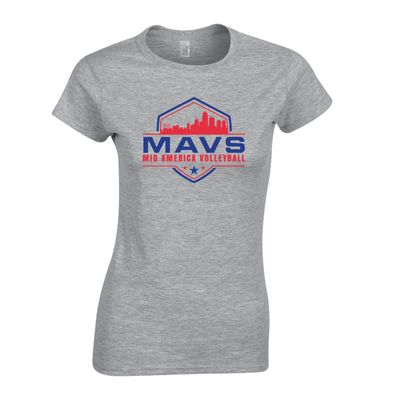 Picture of Women's Semi-Fitted Classic T-Shirt  - Sport Grey