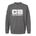 Picture of Adidas Fleece Crewneck Sweatshirt - Dark Grey Heather - Logo Text Drop