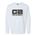 Picture of Adidas Fleece Crewneck Sweatshirt - Dark Grey Heather - Logo Text Drop