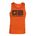 Picture of Youth Performance Tank - White - Logo Text Drop