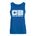 Picture of Women's Performance Tank - Royal - Logo Text Drop