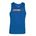 Picture of Youth Performance Tank - Royal - Logo Text Drop