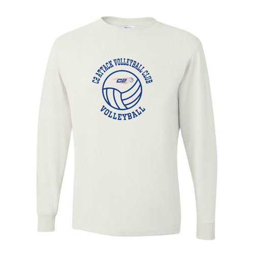 Picture of Dri-Power Long Sleeve T-Shirt - White - Sport Circle