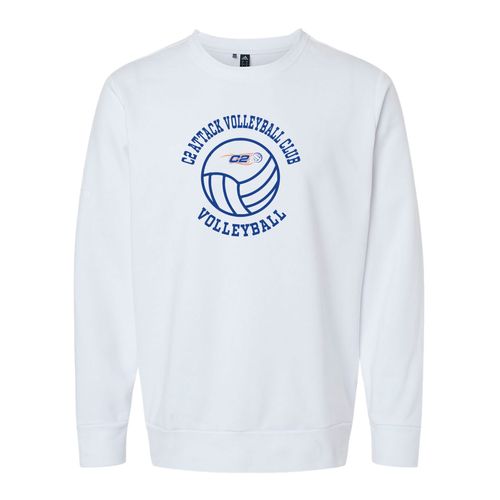 Picture of Adidas Fleece Crewneck Sweatshirt - White - Sport Circle