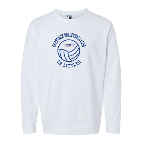 Picture of Adidas Fleece Crewneck Sweatshirt - White - Sport Circle
