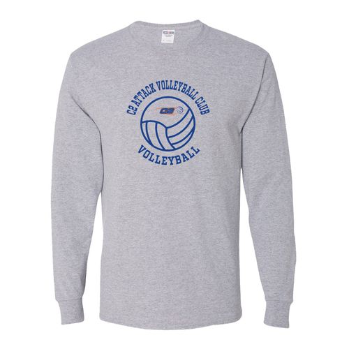 Picture of Dri-Power Long Sleeve T-Shirt - Athletic Heather - Sport Circle