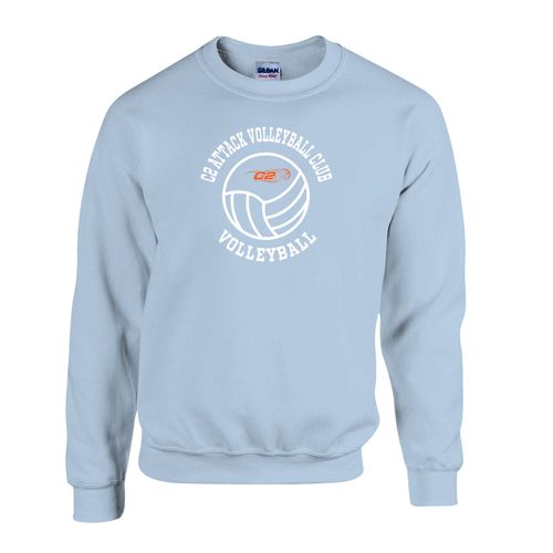 Picture of Fleece Crewneck - Light Blue - Sport Circle