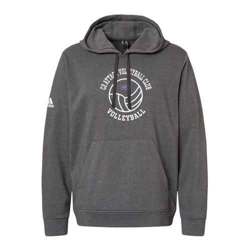 Picture of Adidas Hooded Sweatshirt - Dark Grey Heather - Sport Circle