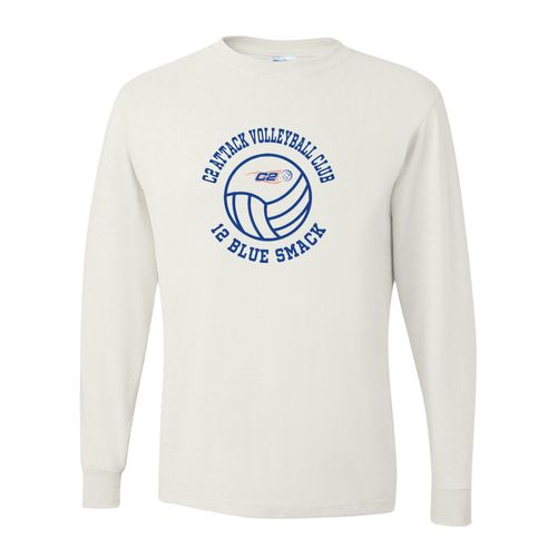 Picture of Dri-Power Long Sleeve T-Shirt - White - Sport Circle