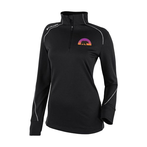 Picture of Women's Omni-Wick Shotgun 2.0 1/4 Zip - black