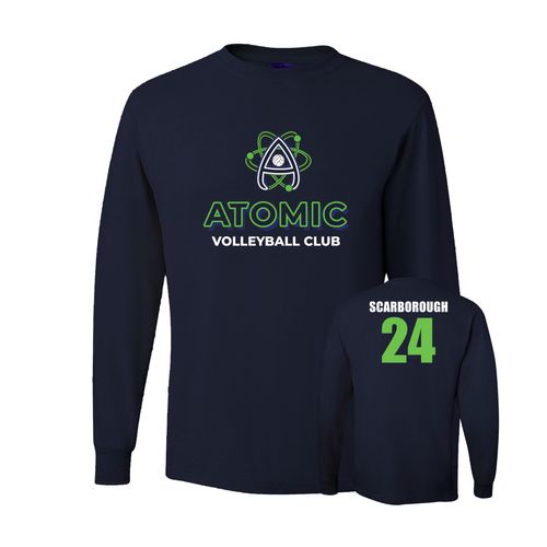 Picture of Youth Dri-Power Long Sleeve T-Shirt - Black