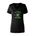 Picture of Women's Semi- Fitted Premium V- Neck T-Shirt  - black