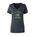 Picture of Women's Semi- Fitted Premium V- Neck T-Shirt  - black
