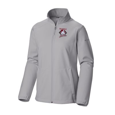 Picture of Women's Kruser Ridge II Softshell Jacket - Cool Grey - Embroidery Text Drop