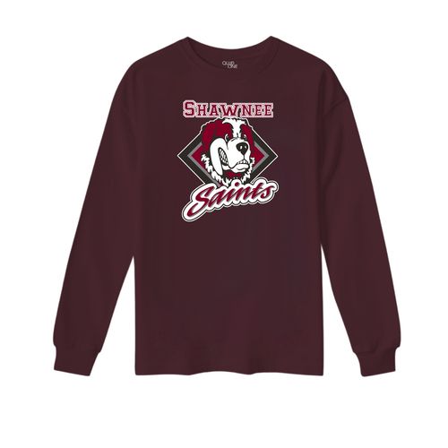 Picture of Classic Longsleeve Tee - Maroon