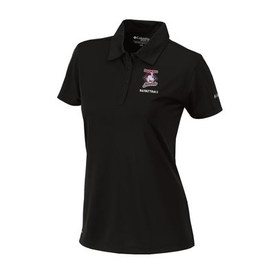 Picture of Women's Omni-Wick Birdie Polo - Black - Embroidery Text Drop